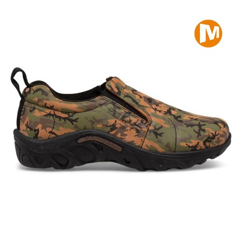 Dětské Tenisky Merrell Jungle Moc Print Maskáčové (CZ. QHNPY)